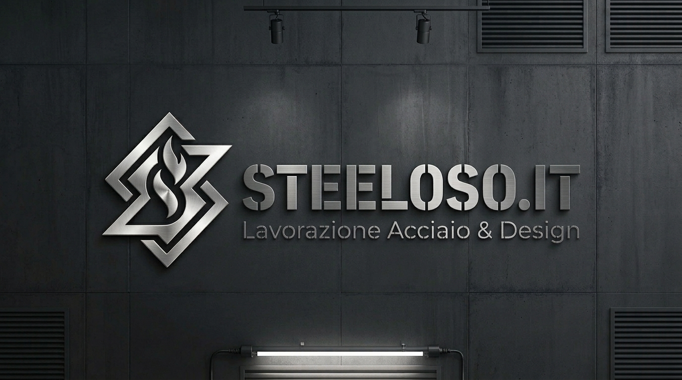 Steeloso Logo - Lavorazione Acciaio & Design